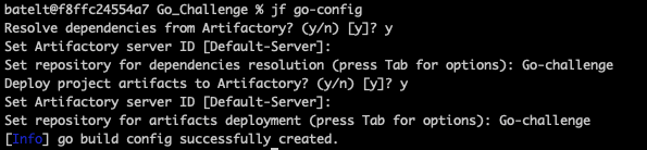 Configure project repositories